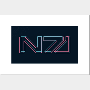 Mass Effect - N7 Symbol Posters and Art